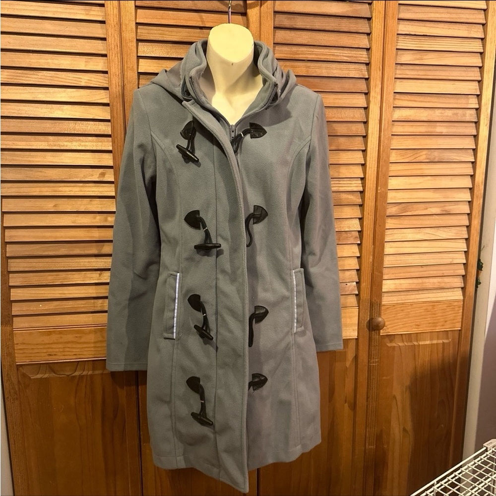 Mia Melon fleece peacoat